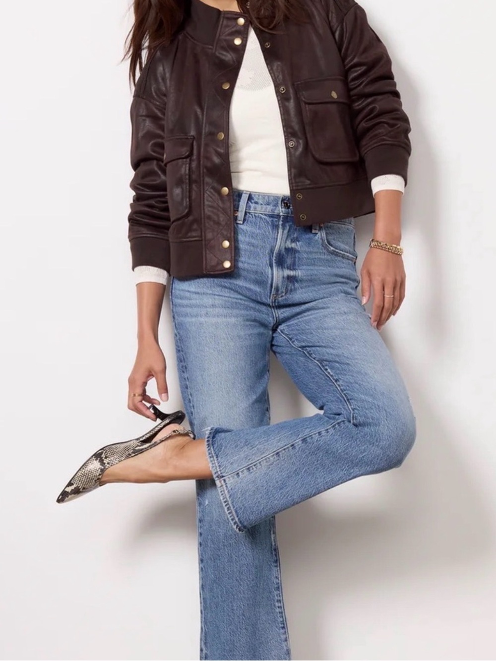 Pistola Ally Ankle Bootcut Jeans